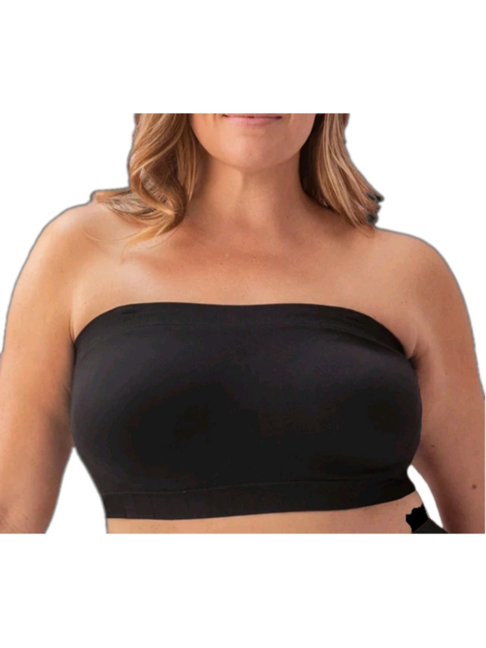 Truekind Daily Comfort Wireless Shaper Bra Size M Black Seamless NWT MSRP $44